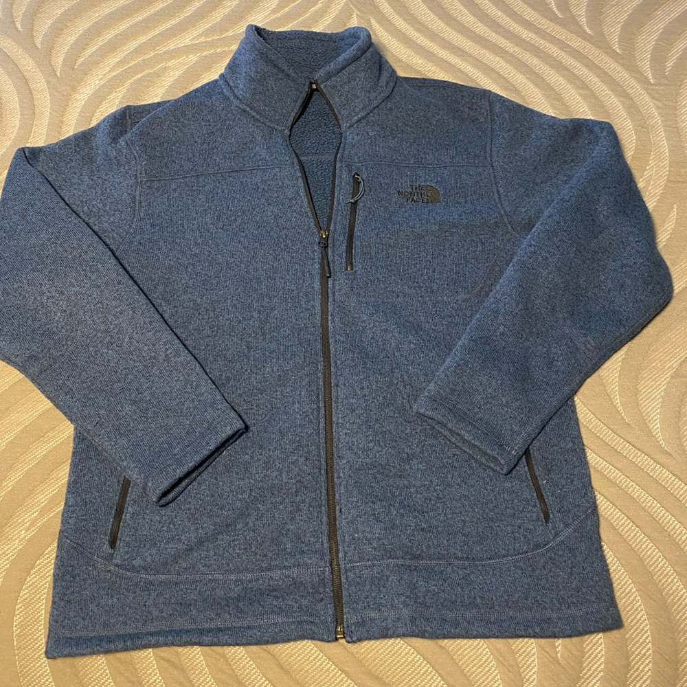Men’s The North Face full zip jacket- Size L/G, great condition!